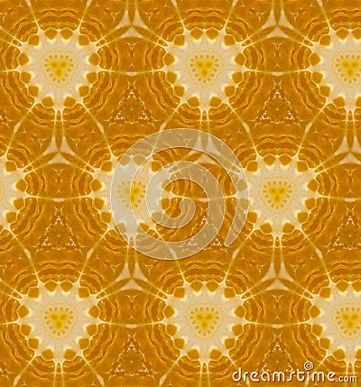 Abstract orange seamless pattern Stock Photo