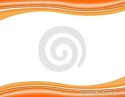 Abstract orange swirl gradient background / vector Vector Illustration