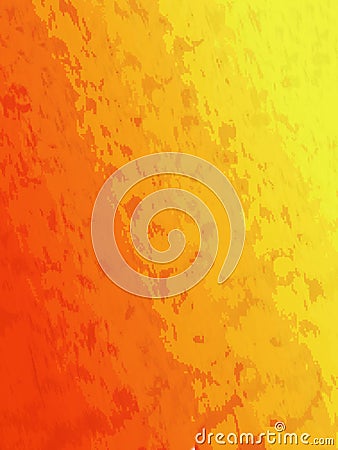 Abstract orange to yellow background dark orange to bright yellow warm colors. Stock Photo