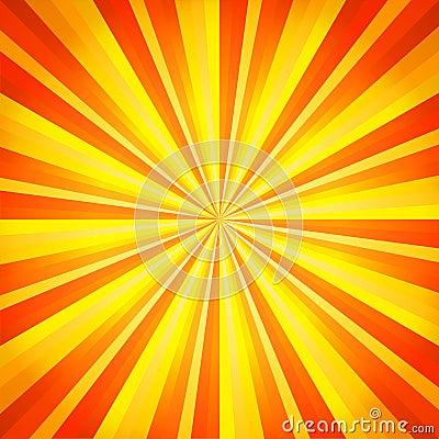 Abstract orange and yellow line background. Vector Vector Illustration