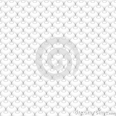 Abstract organic geometric white texture. Vector Illustration