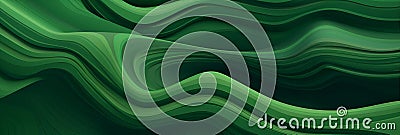 Abstract organic green lines wallpaper background illustration for designers and creatives Cartoon Illustration