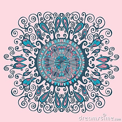 Abstract oriental pattern Vector Illustration