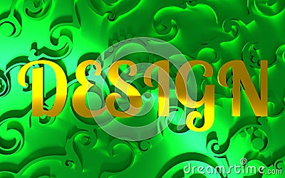 Abstract ornamental background Stock Photo