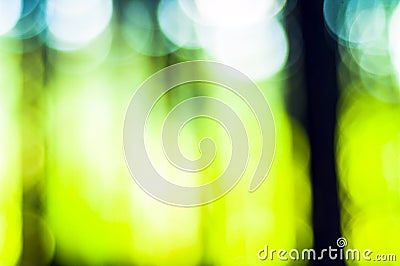 Abstract out of focus green background Stock Photo