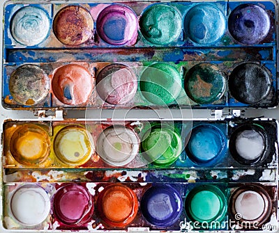 Abstract paint Stock Photo