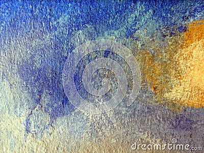 Abstract of painted wall surface Stock Photo