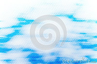 Abstract painted watercolor background on paper texture. Stock Photo