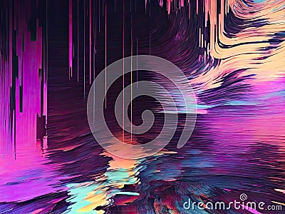 Abstract painting. Creative modern art background Stock Photo