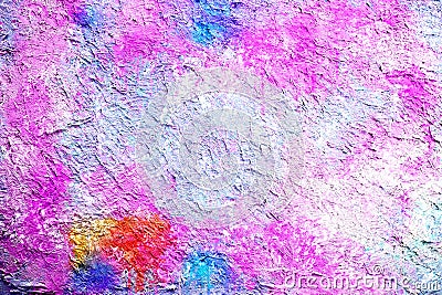 Abstract painting drawn watercolor background by digital brush technique, wallpaper with watercolor pattern full color texture Stock Photo