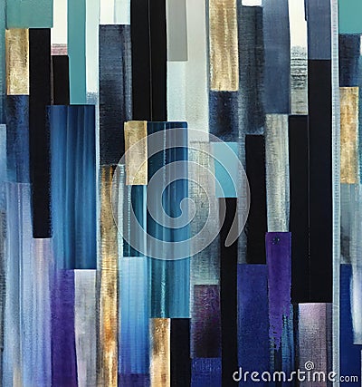 Abstract painting, modern art movement background. The background color of the art of painting. Patterns of modern coatings Stock Photo