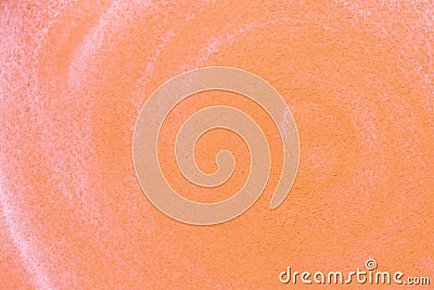 Abstract painting orange pastel watercolor background Stock Photo