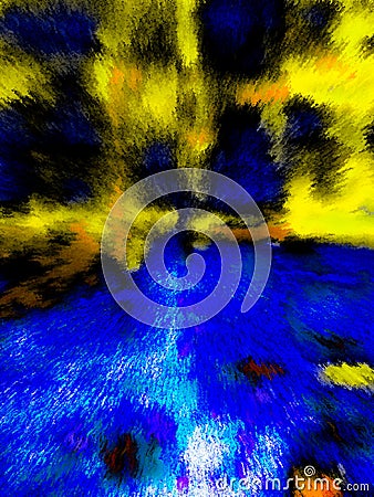 Abstract. Painting. Picture. Texture Stock Photo