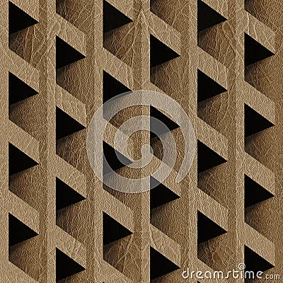 Abstract paneling blocks stacked for seamless background Stock Photo