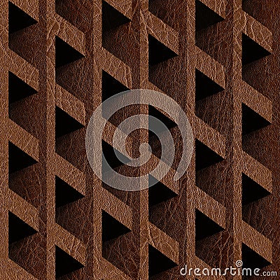 Abstract paneling blocks stacked for seamless background Stock Photo