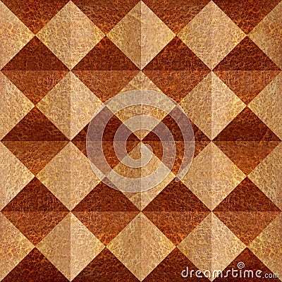 Abstract paneling pattern - pyramidal pattern - Carpathian Elm Stock Photo