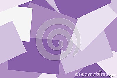 Abstract paper purple pastel colorful geometric flat lay style background, paper note many overlays wallpaper Stock Photo