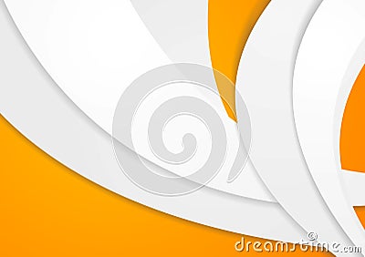 Abstract paper waves design Stock Photo