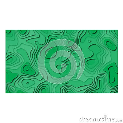 abstract papercut background vector templet Vector Illustration