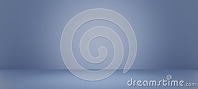Abstract pastel Blue color and gradient light background with studio table backdrops display product design. Blank empty space Stock Photo