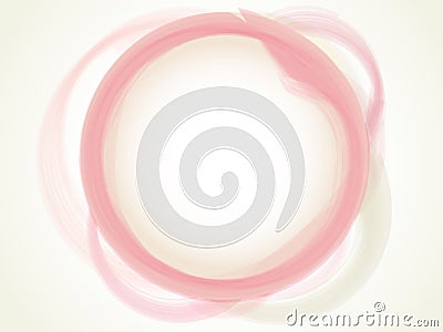 Abstract Pastel Circle Vector Illustration