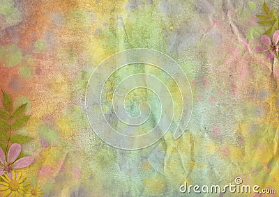Abstract pastel-colored paper background Stock Photo