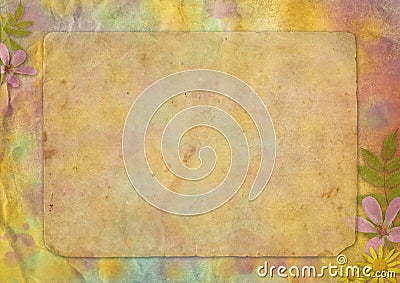 Abstract pastel-colored paper background Stock Photo