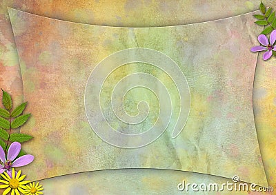 Abstract pastel-colored paper background Stock Photo