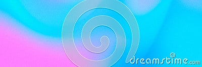 Abstract pastel holographic blurred grainy gradient banner background Stock Photo