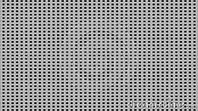 Abstract Pattern Background, Gray Symmetrical Square Shapes, Gray Background, 3D Illustrations Stock Photo