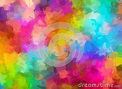 Abstract Pattern from Multicolored watercolor Backgrounds Stock Photo