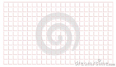 Abstract pattern Right angled lines arranged horizontally and perpendicularly red color on white background Arrange Vertical and Stock Photo