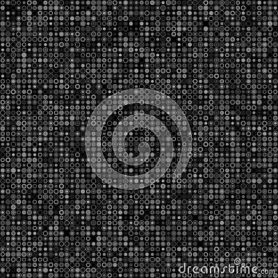 Abstract pattern texture with rounded forms Vector Illustration