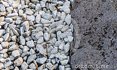 Abstract of pebbles and stone Stock Photo