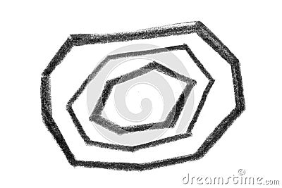 Rough Pencil block background and abstraction lines and scrapes. Raw pencil website background. Natural charcoal texture. Stock Photo