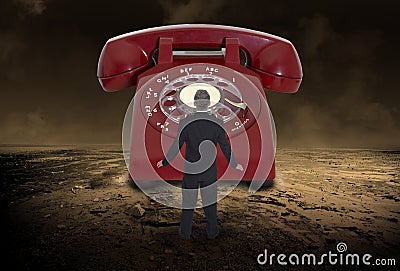 Abstract Phone Sales, Marketing, Business Stock Photo