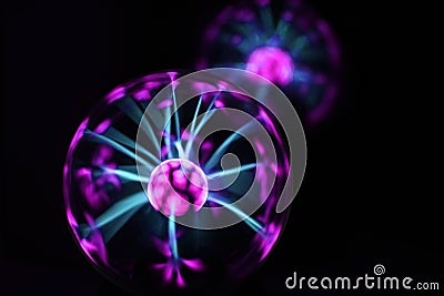 Abstract photo of electric waves. Stock Photo