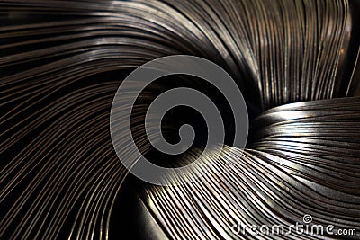 Abstract Picture of Multi Layer Parts Metal Stock Photo