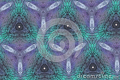 Abstract pigeon feathers pattern Stock Photo