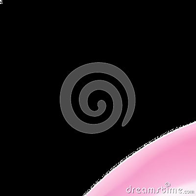 Abstract pink background with smooth, flowing lines, isolated on a transparent background. Ideal for design backgrounds Stock Photo