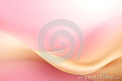 Abstract pink golden gradient background Stock Photo