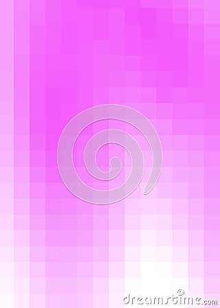 Pink gradient pixelated background in digital style. pixel mosaic tile. copy space. vertical image. Stock Photo