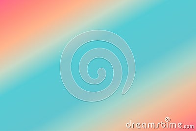 Abstract pink green, orange blurred background, smooth gradient texture color, shiny bright website pattern, banner header or Vector Illustration