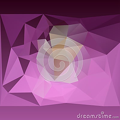 Abstract pink lilac background of triangles Vector Illustration