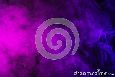 abstract pink and purple smoke Stock Photo