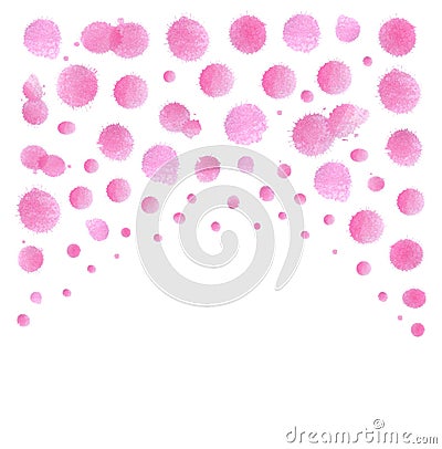 Abstract pink watercolor texture Stock Photo