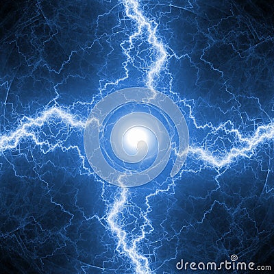 abstract plasma power background Stock Photo