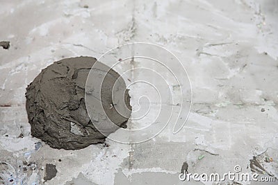 Abstract plaster stucco wall Construction adhesive background te Stock Photo