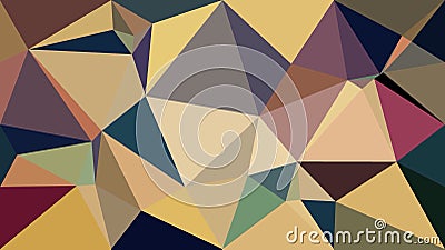 Abstract polygon pastel color wallpaper Stock Photo