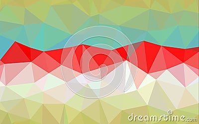 abstract polygon pattern background Stock Photo